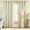 Beige, variant on General Light Grey Sheer Curtains, Black Out Window Panels for Bedroom Kids Room Decor 90 inches Wide 1 Panel