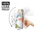 thumbnail image 4 of Sunflower Gift 40oz Tumbler with Handle and Straw, Large Capacity Travel Cup for Hot & Cold Drinks, Double Walled Vacuum Insulated Cup, Floral Lover Birthday Gifts for Mother's Day Women Girls, 4 of 7