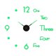 thumbnail image 3 of Pegatinas luminosas de reloj de pared sin marco con números para dormitorio y sala de estar Multi, 3 of 5