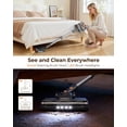 thumbnail image 6 of Cordless Vacuum Cleaner,Lightweight Stick Vacuum with Powerful Suction,2200mAh Battery,40 Mins Runtime,Self-Standing, Rechargeable Vacuum Cleaners for Home Hardwood Floor Carpet Pet Hair (Peach), 6 of 9
