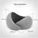 thumbnail image 2 of Almohada de viaje, almohada para el cuello con abrazos de mosca, almohada para el cuello de viaje, almohada para el cuello de viaje con espuma viscoelástica, almohada para el cuello de viaje, 2 of 5