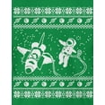 thumbnail image 4 of Old Glory Youth Astronaut in Space Ugly Christmas Sweater Long Sleeve Graphic Sweatshirt, 4 of 6