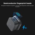 thumbnail image 3 of Zootealy Smart Home Security Door Lock with Tuya Wifi Connection - Advanced Keyless Entry System for Apartment and Airbnb - Zinc Alloy Material - Silver, 3 of 7
