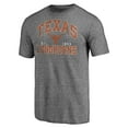 thumbnail image 2 of Men's Heather Gray Texas Longhorns Winners Podium Tri-Blend T-Shirt, 2 of 3