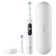 thumbnail image 2 of Oral-B iO Deep Clean + Protect cepillo de dientes eléctrico recargable, blanco con un cepillo de dientes iO Serie 7, 2 cabezales de repuesto y un estuche de viaje de carga, 2 of 5