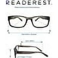 thumbnail image 6 of Readerest Blue Light Blocking Reading Glasses Grey 125 Magnification, 6 of 6