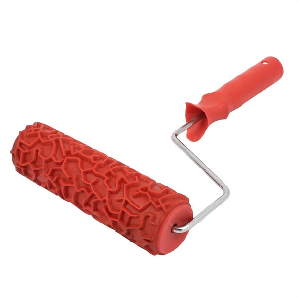 Home Ceiling Wall Crackle Pattern Painting Roller Brush Painter