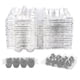 thumbnail image 1 of 100pcs 12 Grids Quail Egg Box Reusable Quail Egg Cartons Egg Stora Box Transparent Frid Stora Box Mini Egg Dispenser With Lid For Refrirator TA, 1 of 5