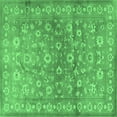thumbnail image 1 of Ahgly Company Indoor Square Persian Emerald Green Traditional Area Rugs, 8' Square, 1 of 4