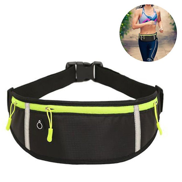 Cinturón delgado para correr, bolsa de rebote, cinturón de entrenamiento para riñonera