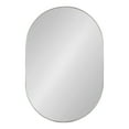 thumbnail image 3 of Kate and Laurel Rollo Capsule Framed Wall Mirror, Silver 20x30, 3 of 9