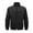 Black, variant on Mens Winter Jackets Stand Collar Solid Color Casual Jacket Lightweight Outerwear Zip Up Long Sleeve Warm Coat Comfortable Loose Fit Fall Winter Mens Jacket with Hood