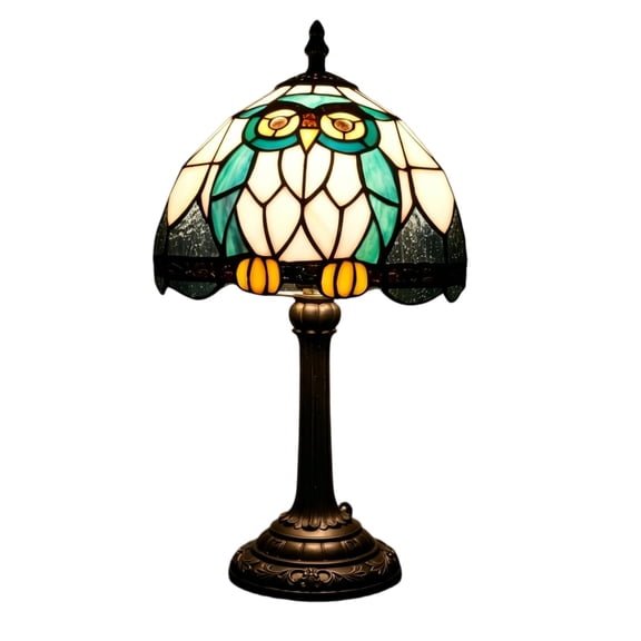 Owl Desk Lamp, Halloween Home Decor, Soft LED Ambient Lighting, Resin Bird Design, Cozy Nightstand Accent, Holiday Decorative Light For Bedroom Living Room Desk