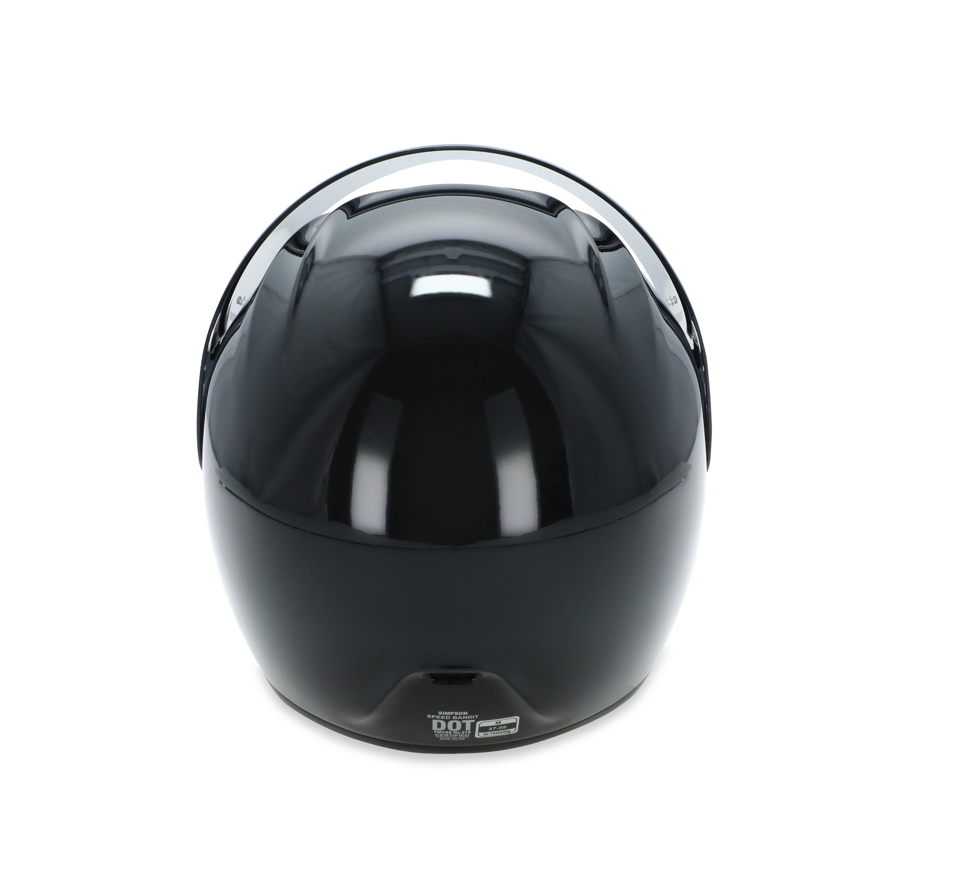Simpson SPBXL2 Speed Bandit Motorcycle Helmet Adult XL Black