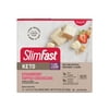 SlimFast Keto Strawberry Topped Cheesecake Snack Cup Minis, 12 Count
