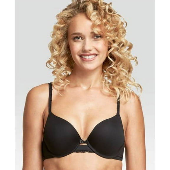 Maidenform BLACK Self Expressions Perfect Lift Push Up Bra, US 38DD, NWOT