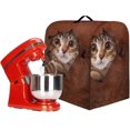 thumbnail image 3 of Cute 3D Cat Print Stand Mixer Covers Protector Kitchen Aid Mixer Cover Dust Covers with Top Handle Front Pocket Universal Fit Tilt Head and Bowl Lift Models, 3 of 7