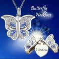 thumbnail image 4 of TOPRenddon Mothers Day Gifts, Mother's Love Micro Inlaid Pendant Heart Shaped Two-tone Necklace Fashion Jewelr,Expressing Infinite Love and Blessings for Mother in Mothers Day, 4 of 9