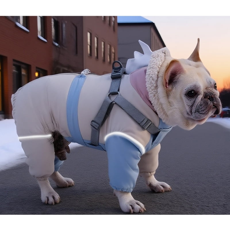 lanema Dog Full Coverage Outfit Thick Coat Clothes for Boy Girl Dog Winter Apparel