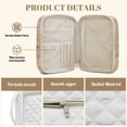thumbnail image 6 of Xixirimido Quilted Bible Cover Bible Case for Women, Large Bible Carrying Case with Handle, Bible Study Supplies & Christian Gift for Men, Bear Forest Sunset Glow Pattern, 6 of 7
