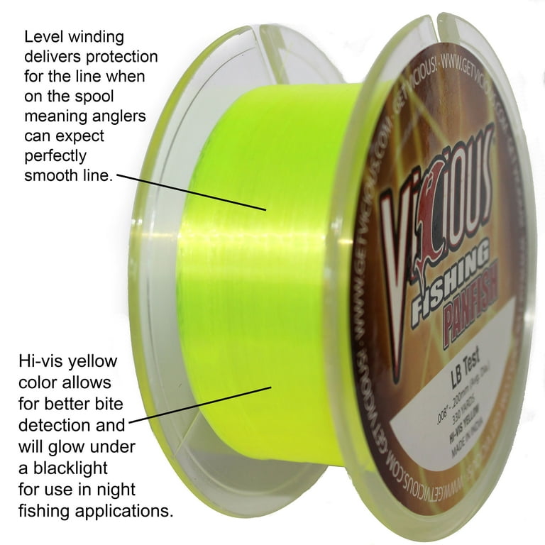 Vicious Fishing VCL Ultimate Monofilament Clear Fishing Line - 330 Yar