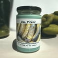 thumbnail image 3 of Dill Pickle Vegan Coconut Soy 12 oz/ 355 ml Candle Hand-poured, Eco-friendly, Clean Burning, Bakery, Food, Drink, 3 of 5