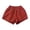 Brick Red, variant on Girls Summer Shorts Casual Candy Shorts With Elastic Waist For Play And Outdoor Activities Kids School Uniform Clothes(Brown)