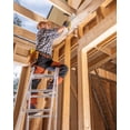thumbnail image 3 of AOKLIT 50 Pack Hurricane Ties, 18-Gauge Heavy Duty Joist Hangers, Galvanized Rafter Hurricane Clips, Rafter Brackets Fit 2X Truss, 3 of 7