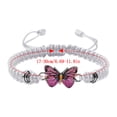 thumbnail image 2 of Holloyiver Valentine's Day Butterfly Bracelet, for Teen Girls Adjustable String Butterfly Bracelets for Women Cute Butterfly Charm Bracelets, 2 of 8