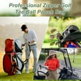thumbnail image 7 of Uxcell Golf Tee Pouch, Zipper Golf Ball Bag 6.7 x 5in with Metal Lobster Claw Clip Storage Bag Waterproof - Fit for (Tees Balls/Valuables Holder/Men Golf Gift) 2Pcs & Balck/Dark Blue, 7 of 7