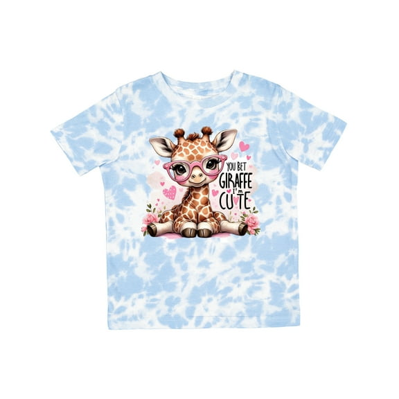 Inktastic You Bet Giraffe I'm Cute Girls Toddler T-Shirt