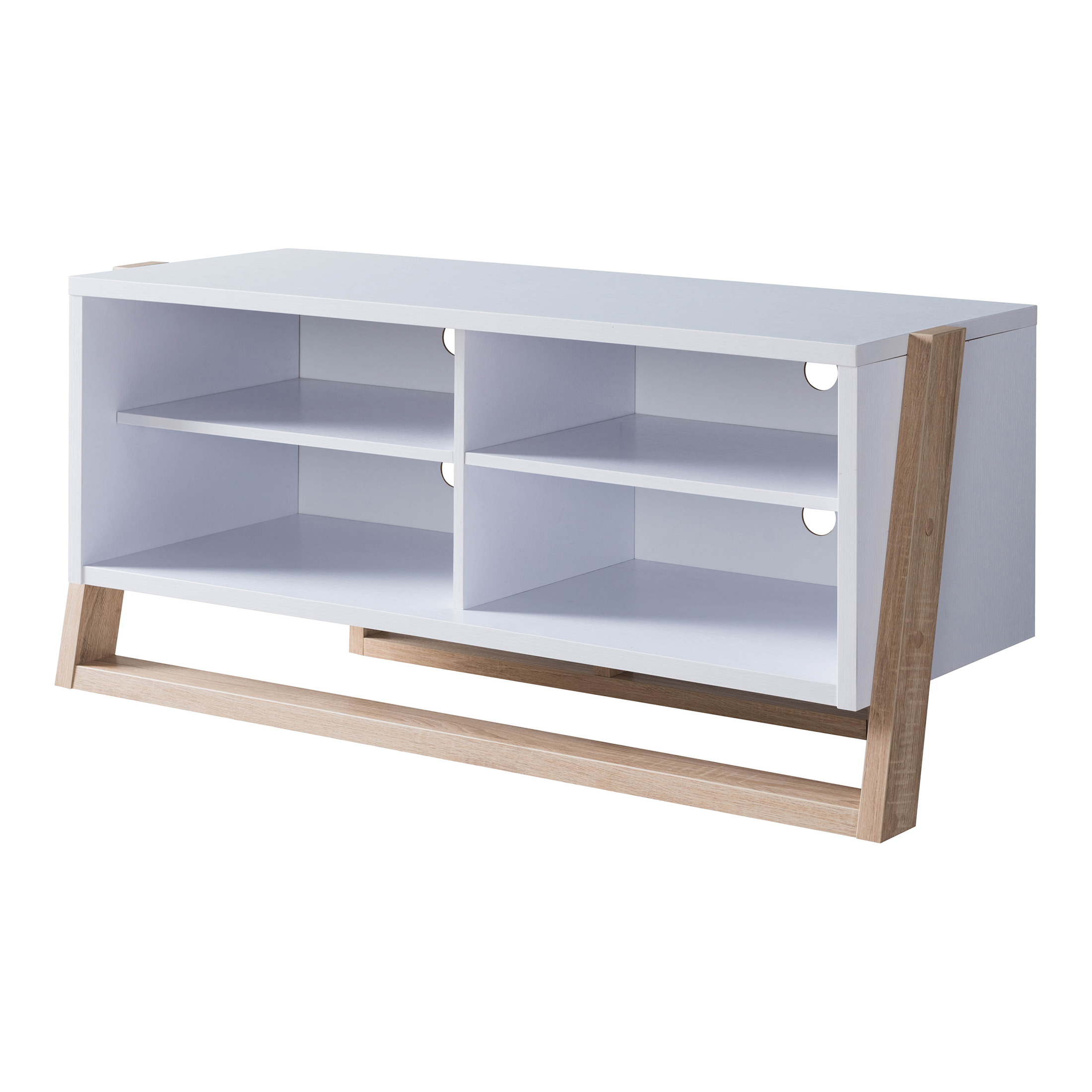 Furniture of America Vashna TV Stand for TVs up to 56", Natural