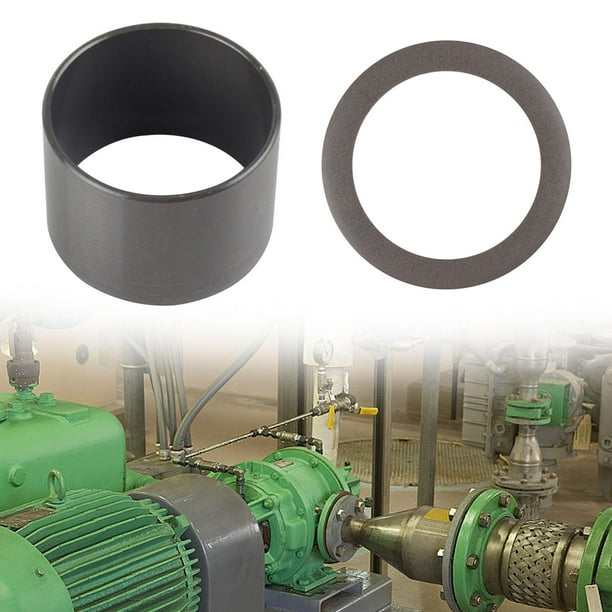🔧 Accesorios Compresor Aire | Cilindro Negro + Anillo Pistón Goma Para Compresor Silencioso Sin Aceite (1100W) | Repuesto