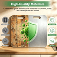 thumbnail image 4 of Wynra 3 Piece Stainless Steel Cutting Board Set, Non-Toxic Double-Sided Cutting Board for Kitchen, Durable Metal Cutting Board for Meat, Vegetables, Fruits & Bread, Dishwasher Safe, 4 of 8