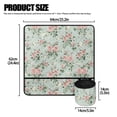 thumbnail image 5 of HELLHERO Rose Sewing Machine Mat Durable Dustproof Mat Removable Storage Bag Fabric Polyester, Christmas, 5 of 5