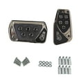 thumbnail image 2 of Nishiyuenyi 2 Pieces Brake Pedal Covers Automotive Professional Auto Accessories Generic Black Automatic Gear, 2 of 9