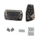 thumbnail image 2 of 2 piezas Profesional genérico Fácil de instalar accesorios de automóvil Pedales de autos Equipo automático negro, 2 of 8