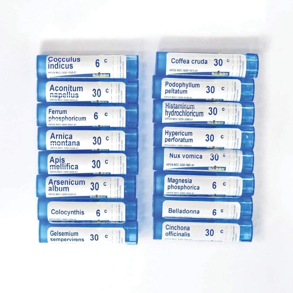 Boiron Homeotravel Travel case First aid kit Filled with homeopathic Medicines