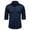 Navy, variant on Mens Dress Shirts Solid Long Sleeve Stretch Wrinkle-Free Formal Shirt Fashion Work Business Casual Button down Shirts