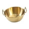 thumbnail image 3 of Olla para ramen, olla para cocinar ramen, estilo coreano, olla pequeña para leche, olla para sopa de kimchi, fideos 14CM de oro, 3 of 9