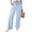 Sky Blue, variant on YIFUNIN Women's Casual Solid Color Loose Pants with Pockets, Fashion Comfort Trousers for Daily Outfits, Relaxed Fit Streetwear Style,Army Green L