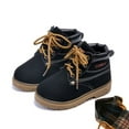 thumbnail image 1 of Bottes de Neige pour Enfants Chaudes en Peluche Décontractées, 1 of 12