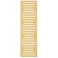 thumbnail image 5 of SAFAVIEH Montauk Amadine Striped Cotton Area Rug, Gold/Ivory, 4' x 6', 5 of 10
