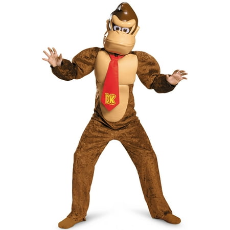 Super Mario Brothers Donkey Kong Deluxe Costume for Kids