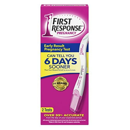 First Response Early Result Pregnancy Test, 2 Count (Packaging May Vary) (Pack of