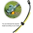 thumbnail image 5 of 4 Pieces Petrol Hoses Length 1.5m Universal Fuel Line Hose Garden Tools Transparent Yellow, 5 of 5