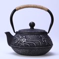thumbnail image 1 of Tetera tradicional de hierro hecha a mano, tetera japonesa, tetera, teteras de café para madre, adultos, familia, amigos, regalo Baoblaze Tetera silbante, 1 of 8