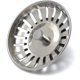 thumbnail image 1 of Tapón colador de acero inoxidable para fregadero de cocina, 83 mm de diámetro, colador de cesta, 1 of 3