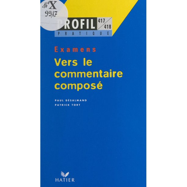 Vers le commentaire composé - eBook - Walmart.com  