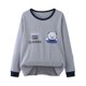 thumbnail image 2 of Blusas y camisas de manga larga con cuello redondo para verano y primavera, moda para niños pequeños, blusa lisa de manga larga con cuello redondo para mujer, blusa de poliéster para niños, 2 of 5